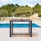 Armen Living Argiope Outdoor Patio Bar Height Dining Table in Aluminum 840254332980 - alternate 4